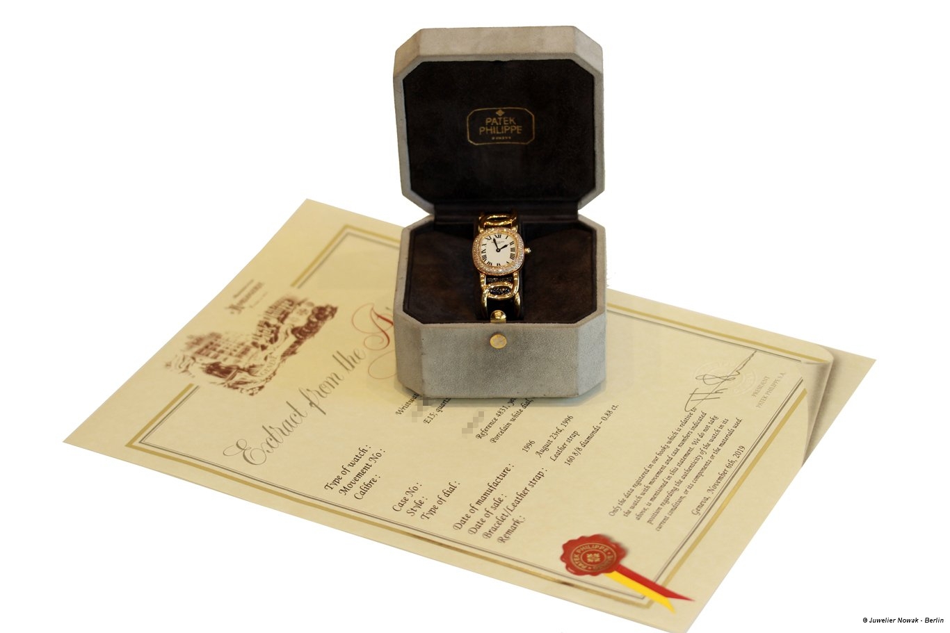 Patek Philippe Lady Golden Ellipse 4831 – Bild 7