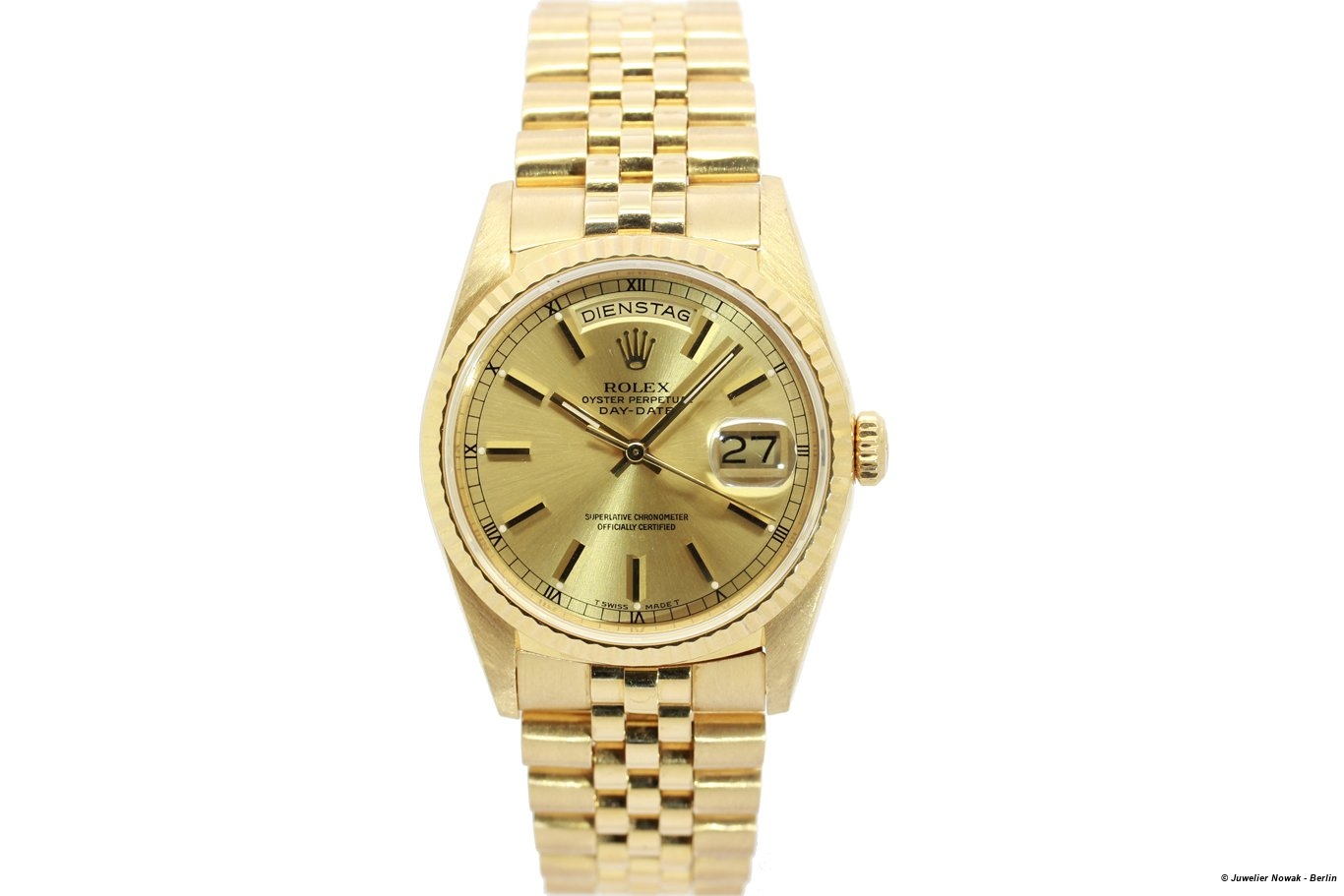 Rolex Day-Date 18248 Double-Quick