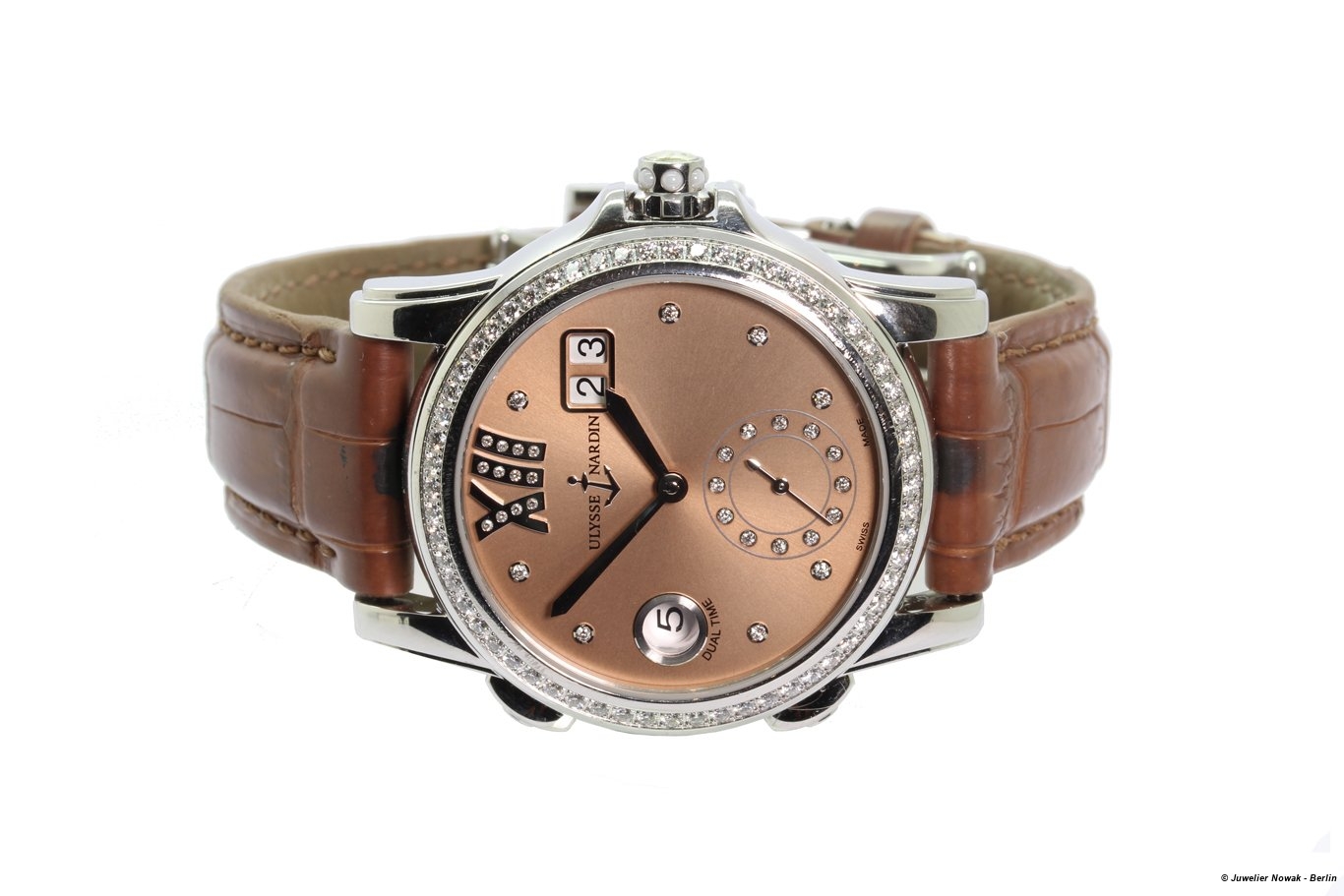 Ulysse Nardin Classic Lady Dual Time 3343-222 – Bild 5