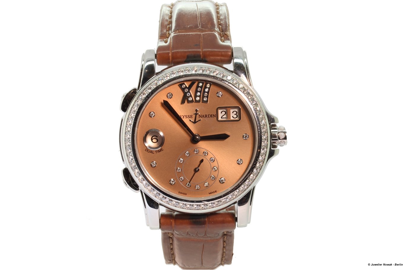 Ulysse Nardin Classic Lady Dual Time 3343-222